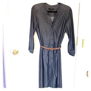 Women’s size 12 chambray dress EUC